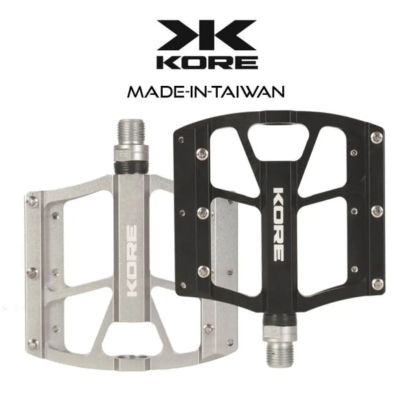 pedal taiwan KORE K105 Bicycle Pedals – Made in Taiwan, 3 Bearings, Lightweight & D – The Bike Atrium