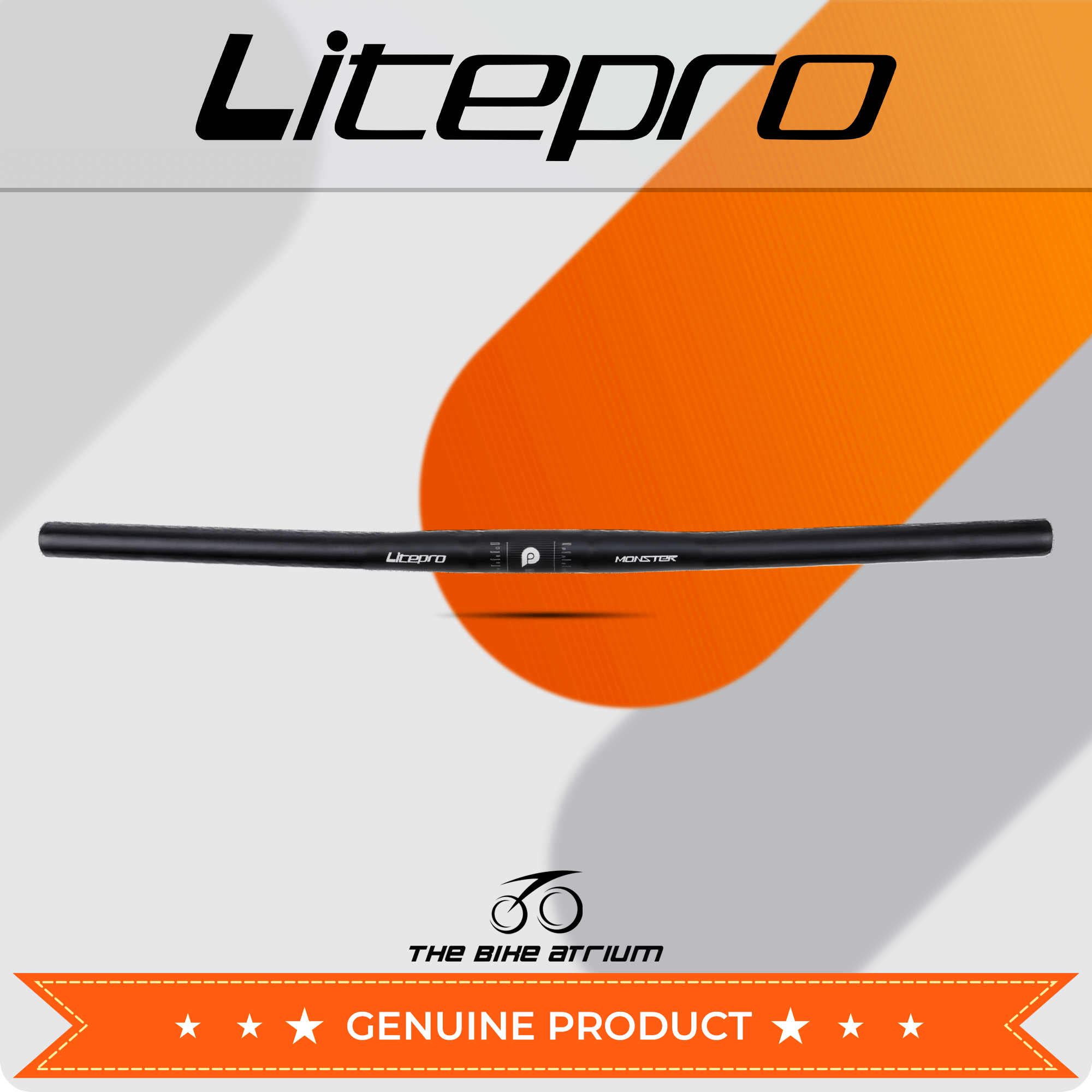 LitePro Straight Bar Monster Handlebar 25.4mm