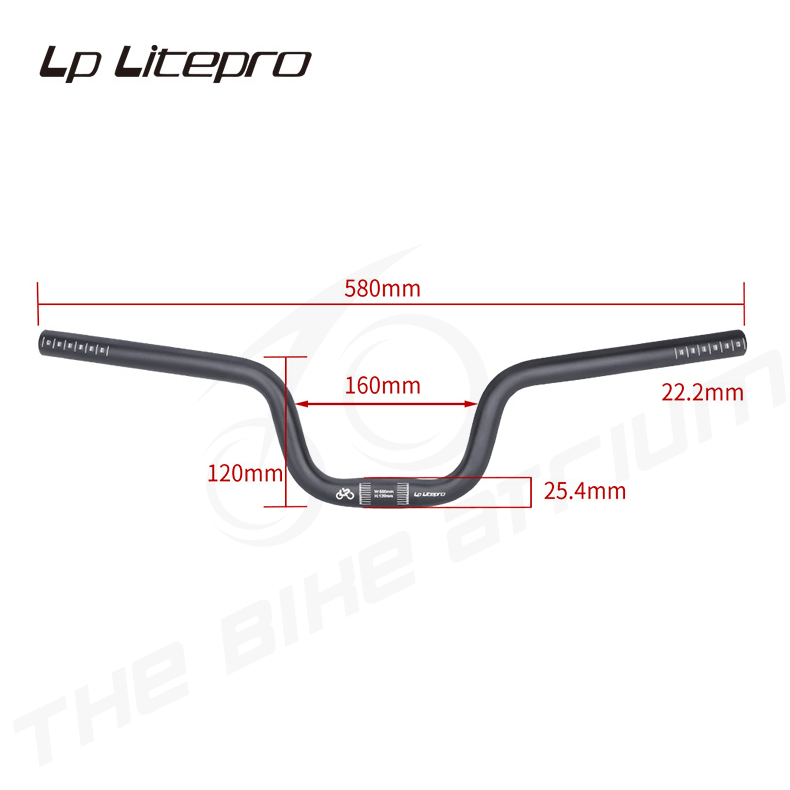 Litepro M-Bar Handlebar 25.4mm
