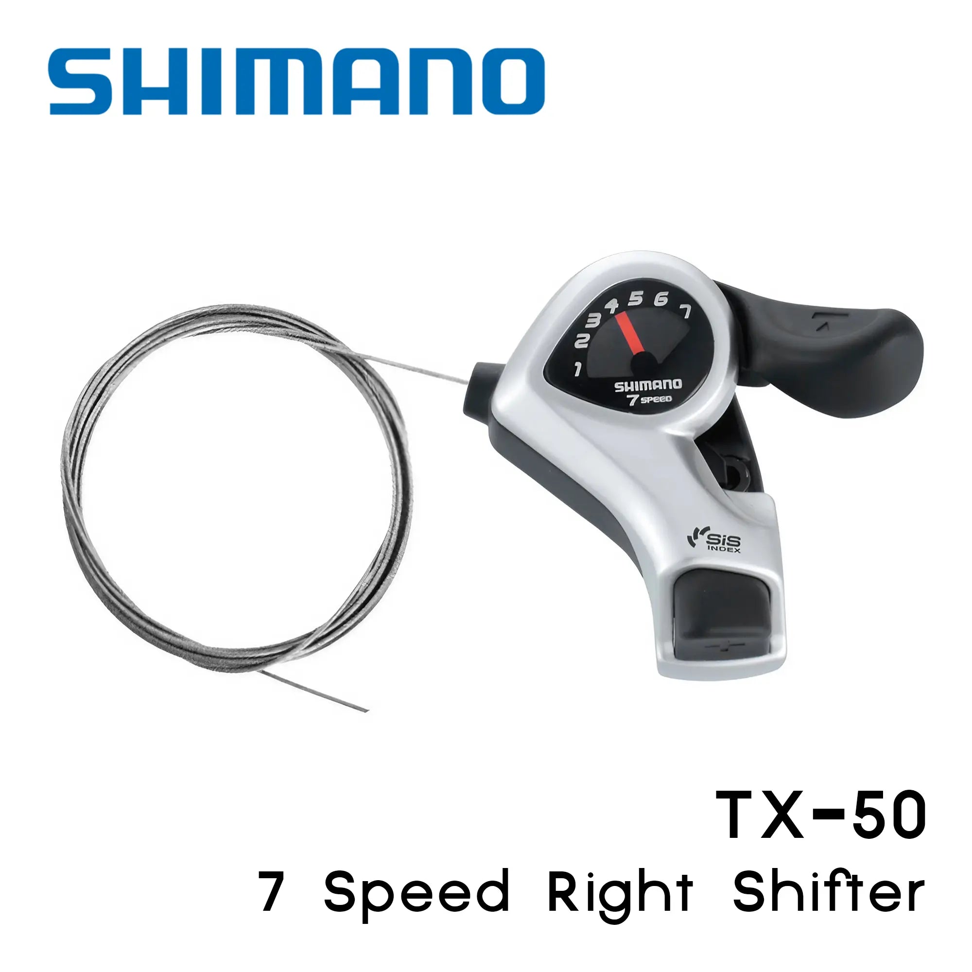 Upgrade Your Ride with the Shimano SL TX50 7R 7 Speed Thumb Shifter The Bike Atrium