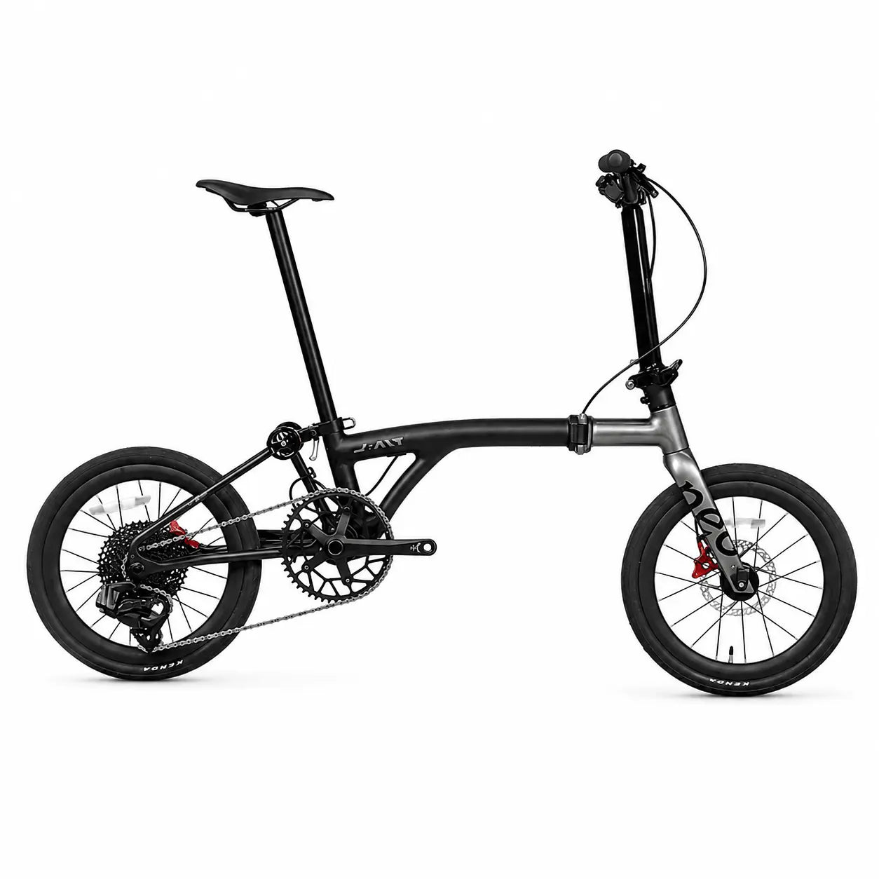 Java Neo 16 Inch Full Carbon Trifold Folding Bike 12 Speed Wireless