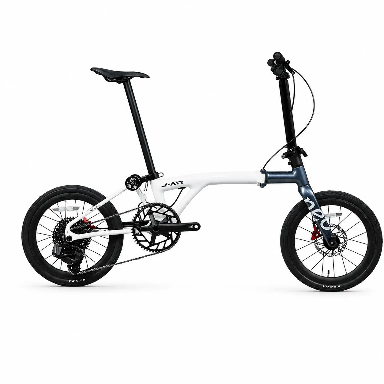 Java Neo 16 Inch Full Carbon Trifold Folding Bike 12 Speed Wireless