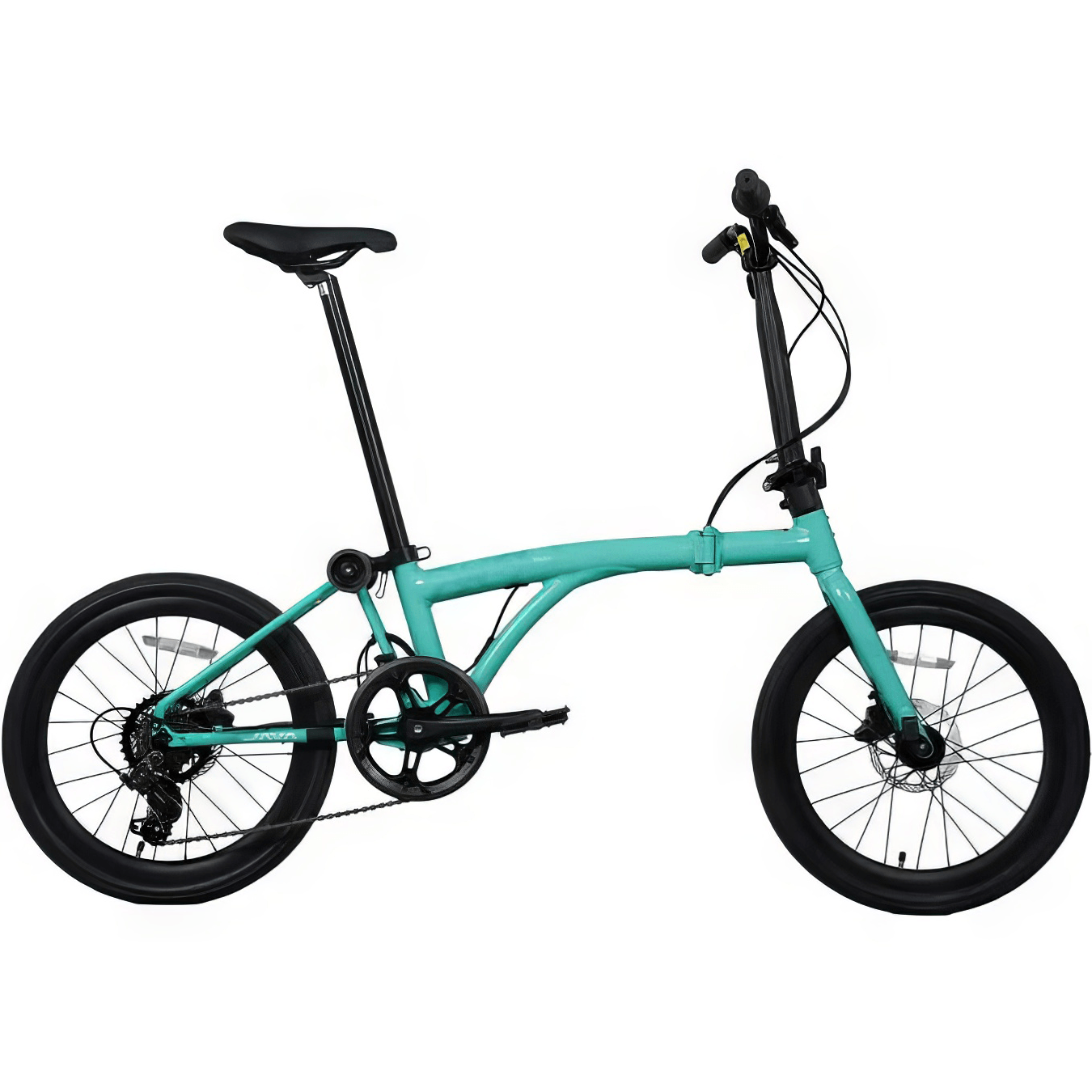 Java Neo 3 ECO 20" Trifold Folding Bike – Hydraulic Disc, Shimano 7-Speed