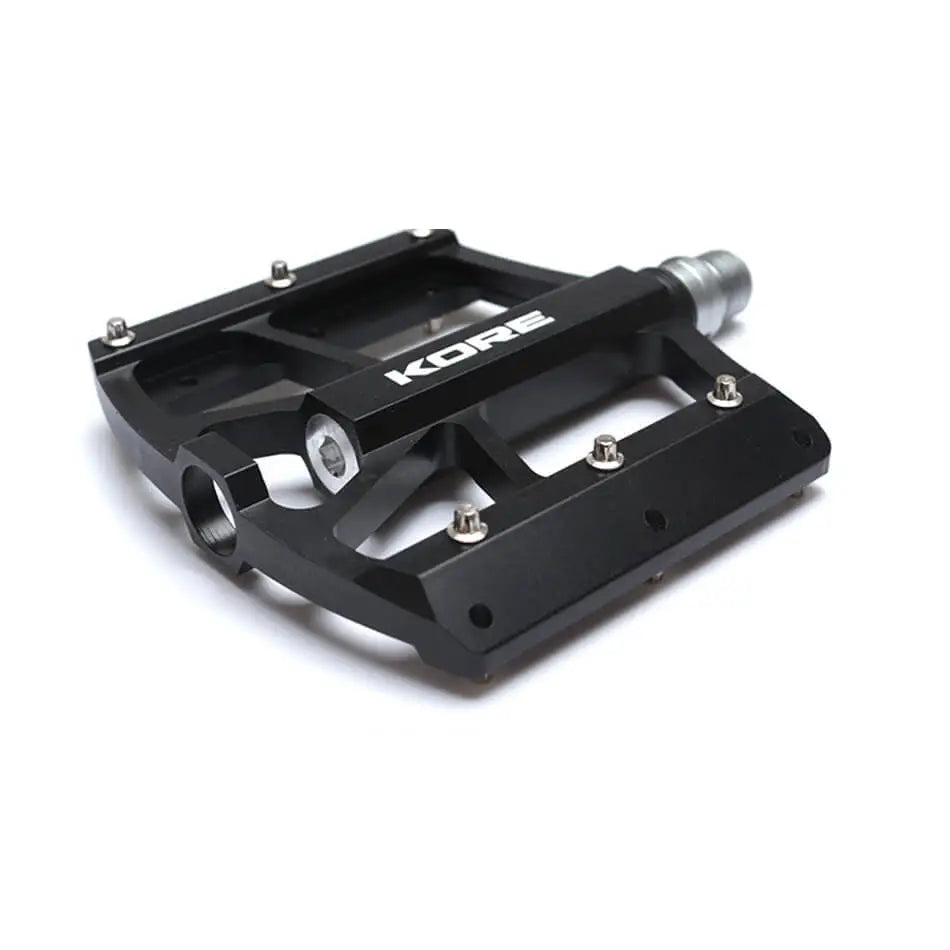 KORE K105 Bicycle Pedals – Made in Taiwan, 3 Bearings, Lightweight & Durable