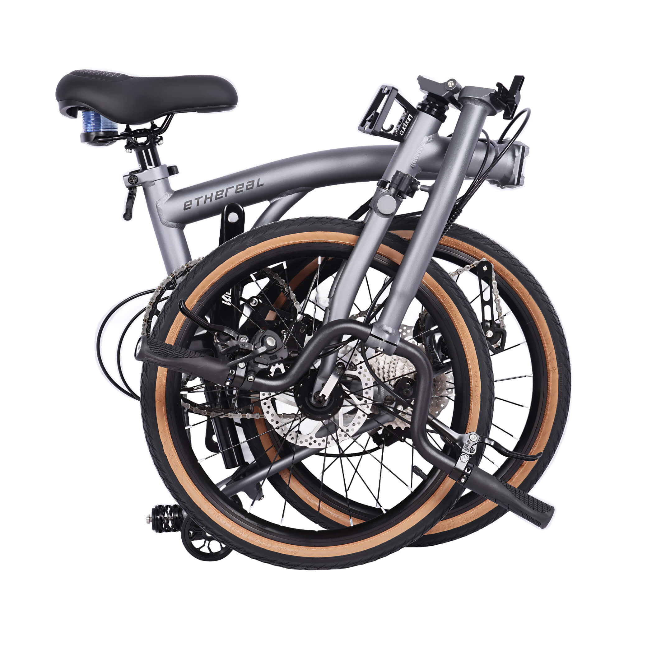 Ethereal Trifold A20 | 20-Inch Lightweight Aluminium Alloy Folding Bike | Full Hydraulic Brakes