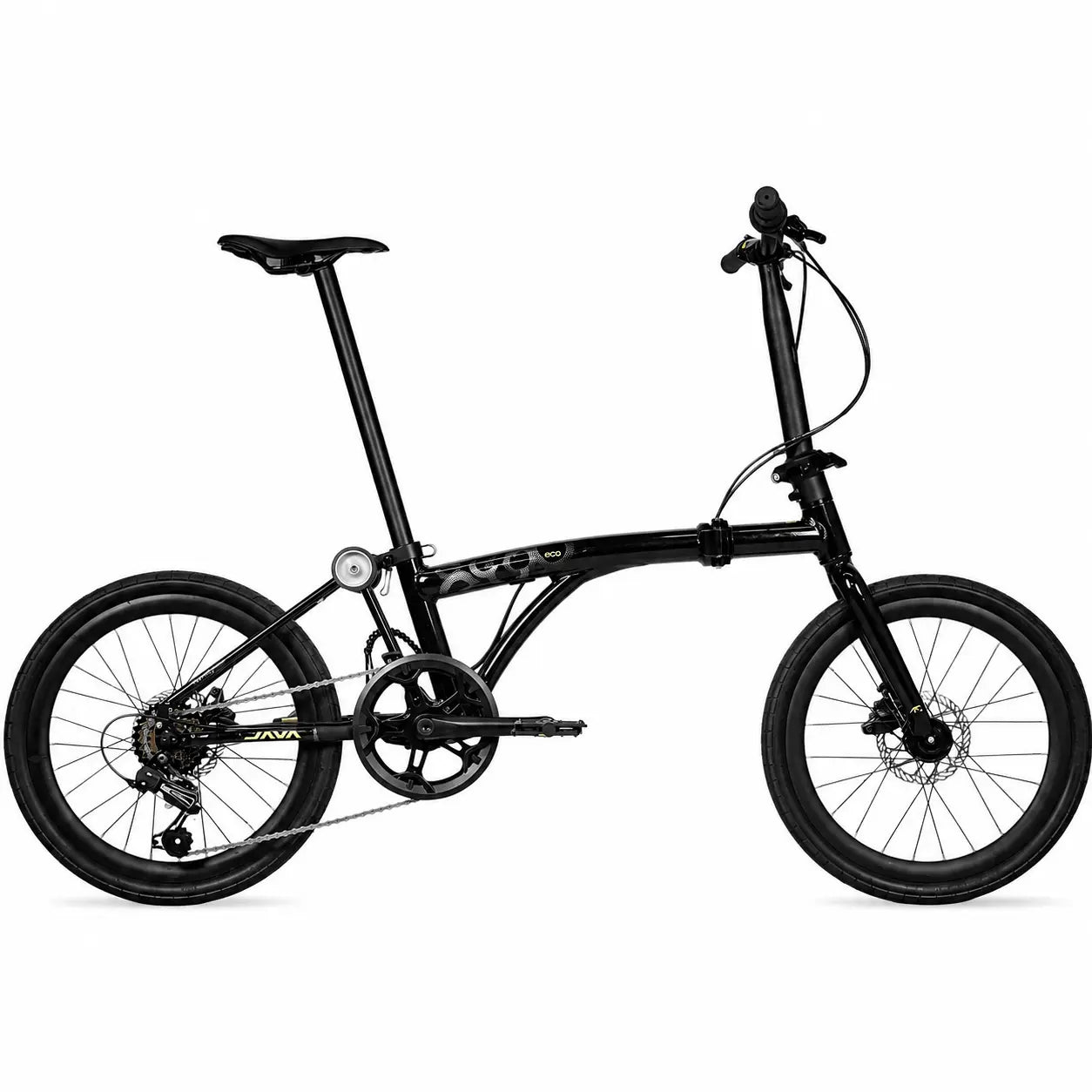 Java Neo 3 ECO 20" Trifold Folding Bike – Hydraulic Disc, Shimano 7-Speed