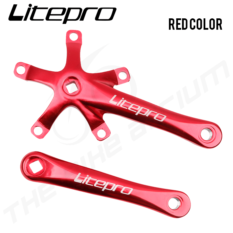 Litepro Square Taper Crank Arm Set | 170mm | BCD 130mm | Aluminum Alloy