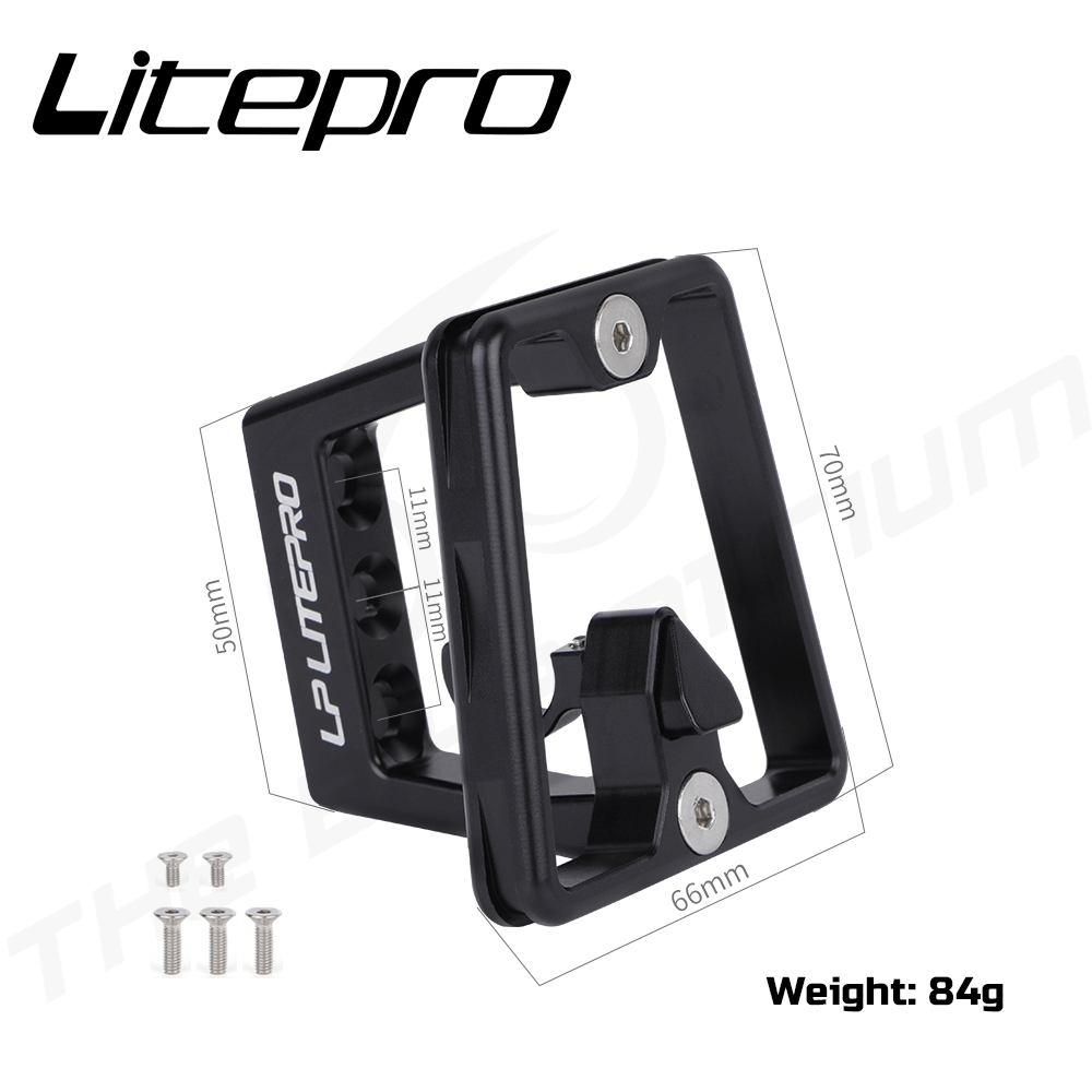 Litepro 3 Holes Front Block Carrier for Foldable Bicycles