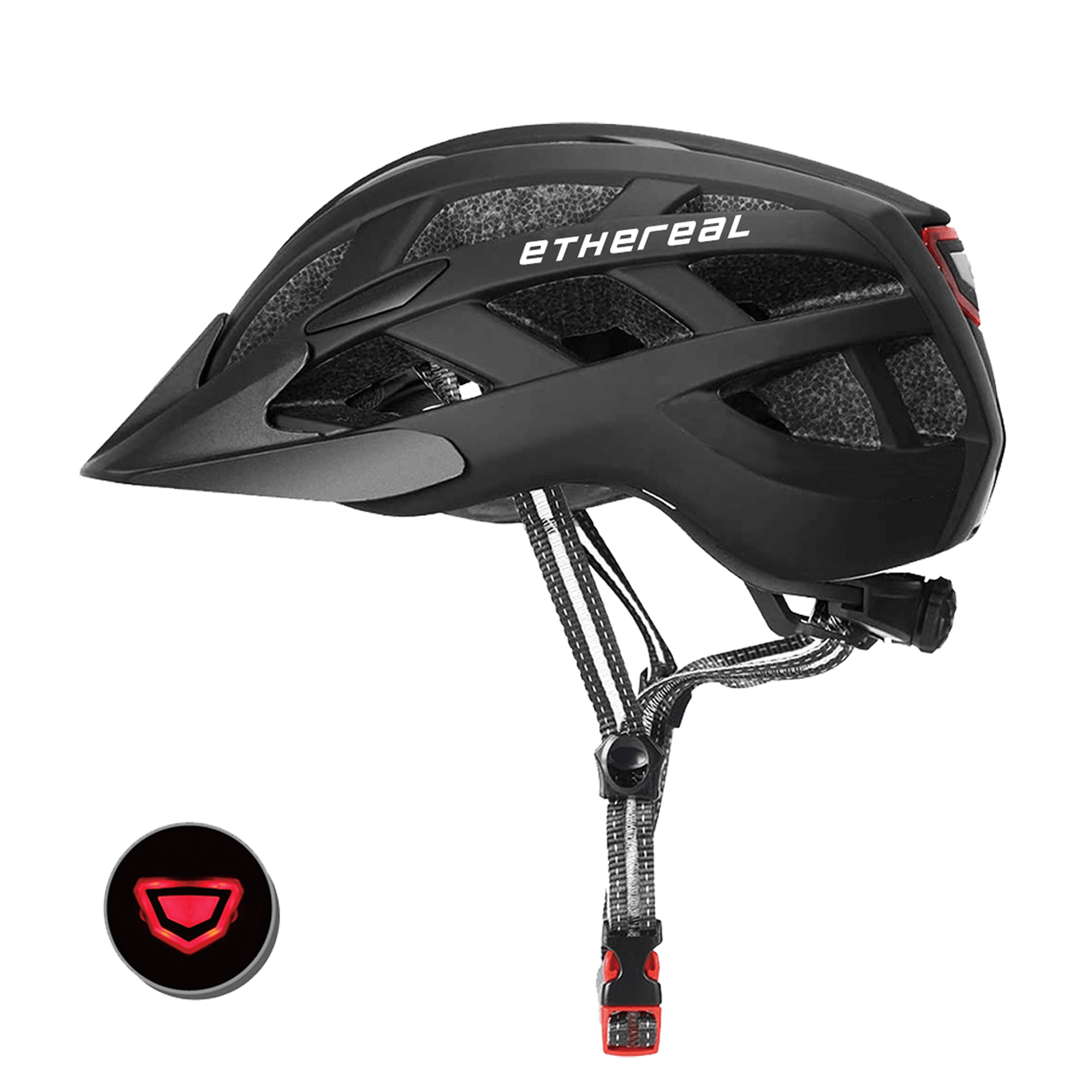 Stay safe and stylish with the Ethereal Helmet. Certified to European EN1078 and United States CPSC Safety Standard. Includes rechargeable in-built rear LED light. 1-to-1 exchange policy and 1-year warranty- The Bike Atrium - Best Bicycle Shop in Singapore